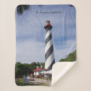 Cobertor Sherpa Rua. Agostinho Lighthouse Sherpa Blanket