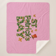 Rua Floral, Sherpa Blanket de Patrick