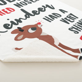 Cobertor Sherpa Rudolph Rena Clássico