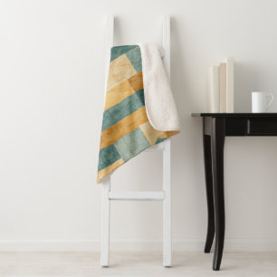 Cobertor Sherpa Rústico/Casa de Campo/Lodge/Montanha 