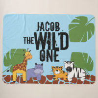 Safari Animal Personalizado Ilustração Selvagem Um