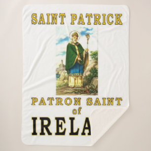 COBERTOR SHERPA SAINT PATRICK