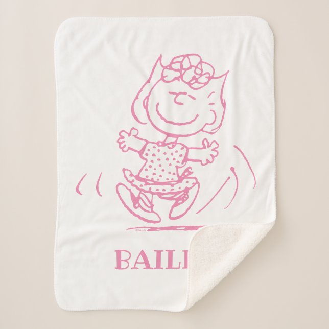 Cobertor Sherpa Sally Brown Dancing (Frente)