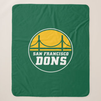 Cobertor Sherpa San Francisco Dons