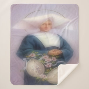 Cobertor Sherpa Santo Catherine Laboure