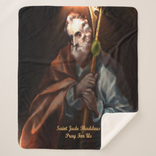 Cobertor Sherpa Santo Jude Thaddeus