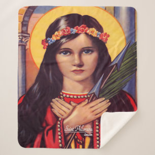 Cobertor Sherpa Santo Philomena