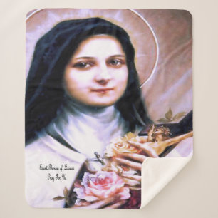 Cobertor Sherpa Santo Therese de Lisieux