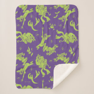 Cobertor Sherpa Scooby-Doo Assustador e Assustador