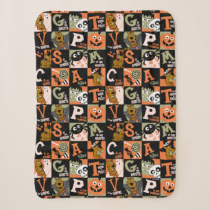 Cobertor Sherpa Scooby-Doo   Padrão de Halloween