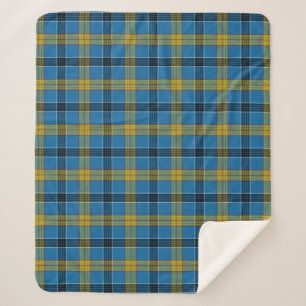 Cobertor Sherpa Scottish Clan Laing Tartan Xadrez
