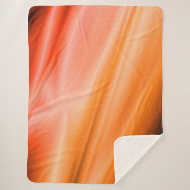 Cobertor Sherpa Seda Sunset (Frente)