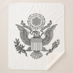 Cobertor Sherpa Selo excelente dos Estados Unidos da América (EUA)
