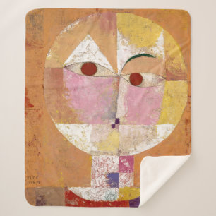 Cobertor Sherpa Senecio   Paul Klee  