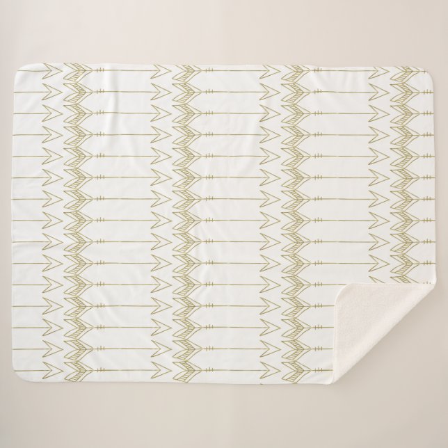 Cobertor Sherpa Setas (Frente (Horizontal))