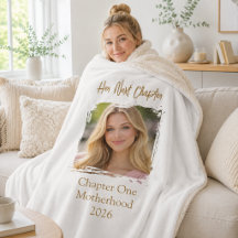 Seu Próximo Capítulo Mãe Foto Fleece