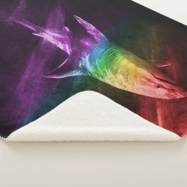 Cobertor Sherpa Shark Pride 3 sizes