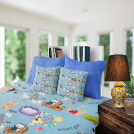 Cobertor Sherpa Shepa Blanket Pesonizado para seu Filho