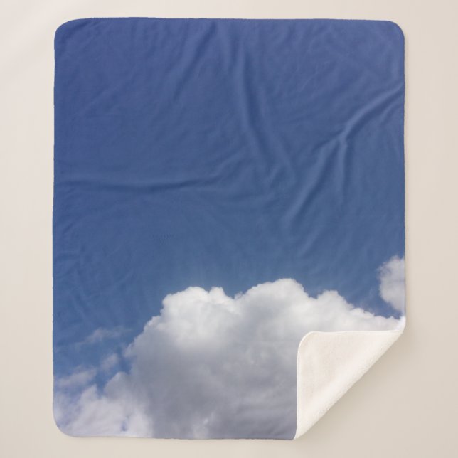 Cobertor Sherpa Sherpa Blanket CLOUDS DESIGN (Frente)