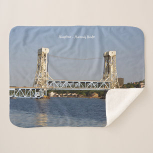 Cobertor Sherpa Sherpa blanket da ponte de Hancock