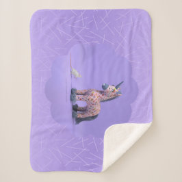 Cobertor Sherpa Sherpa blanket de encontro estranho