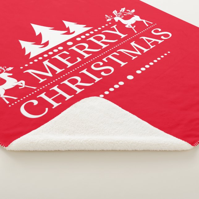 Cobertor Sherpa Sherpa Blanket - Feliz Natal (3/4)