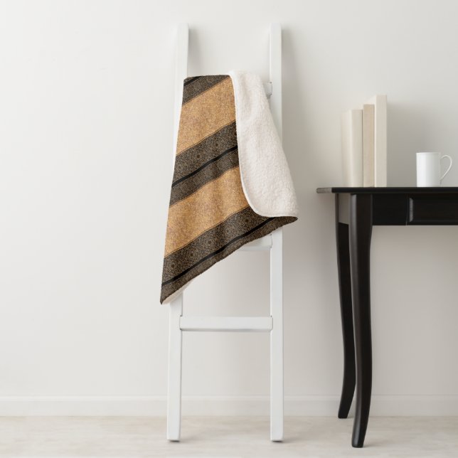 Cobertor Sherpa Sherpa Blanket-Large-Brown Yellowstone (In Situ)