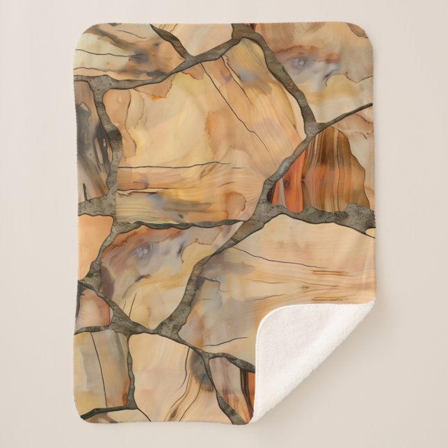 Cobertor Sherpa Sherpa Blanket para Crianças (Frente)