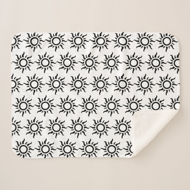 Cobertor Sherpa Sherpa Blanket - Sol (Frente (Horizontal))