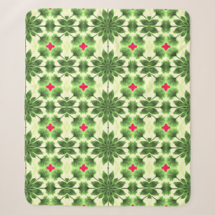 Cobertor Sherpa Sherpa Blanket Um elegante tecido vermelho verde