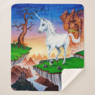 Cobertor Sherpa Sherpa Blanket Unicorn Médio Reino Unido