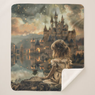 Cobertor Sherpa Sherpa Deken met Princess Elly Print - Warm en Bet