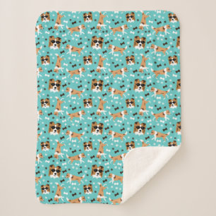 Cobertor Sherpa Shetland Sheepdog Sheltie Dog Patterno Sherpa Vazi