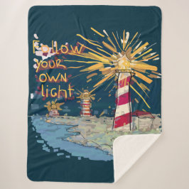 Cobertor Sherpa Siga sua própria luz