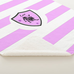 Cobertor Sherpa Símbolo Leo       