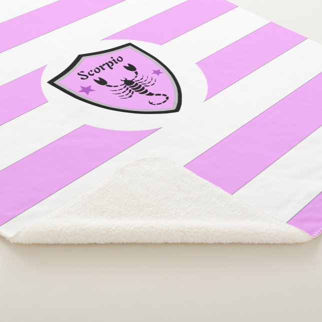 Cobertor Sherpa Símbolo Scorpio     (3/4)