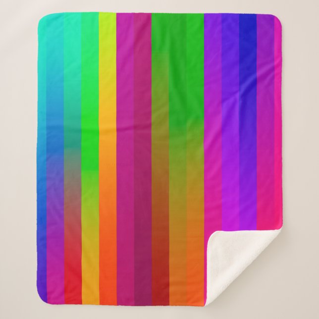 Cobertor Sherpa simple parallel vertical lines background. abstrac (Frente)