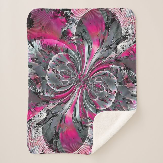 Cobertor Sherpa Sinais mistos (Frente)