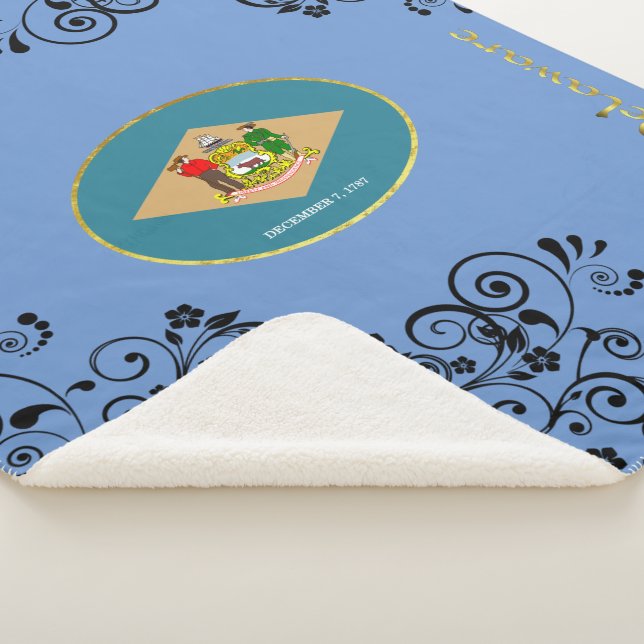 Cobertor Sherpa Sinalizador Delaware (3/4)