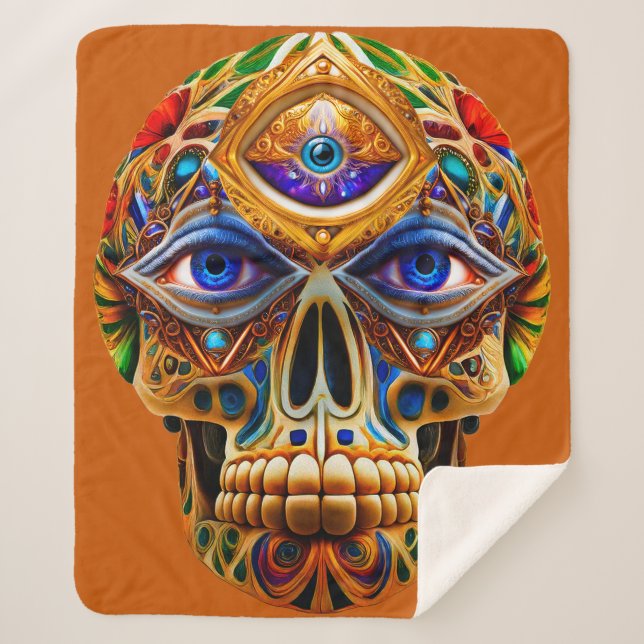 Cobertor Sherpa Sistema Cósmico 21a (Frente)