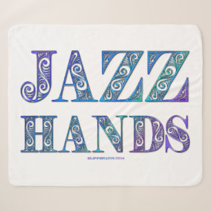 Cobertor Sherpa SlipperyJoe's musical da Broadway Jazz Hands queer