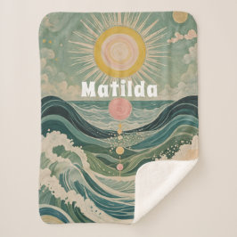 Cobertor Sherpa Sobretensão solar personalizada