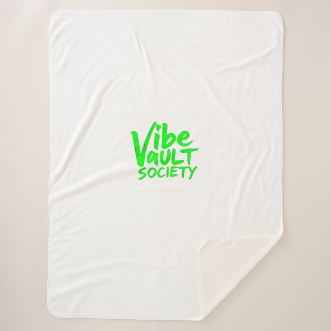 Cobertor Sherpa Sociedade Vibe Vault (Frente)