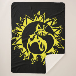 Cobertor Sherpa SOL e LUA [1]