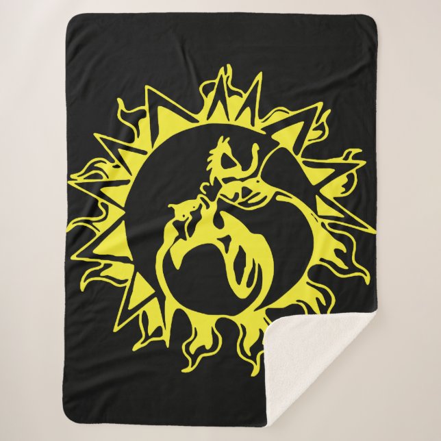 Cobertor Sherpa SOL e LUA [1] (Frente)