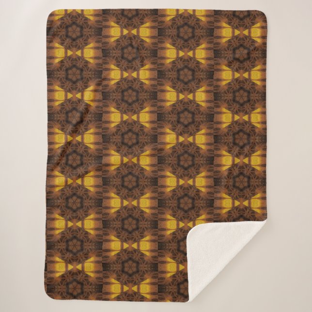 Cobertor Sherpa Sol espiritual 30 (Frente)