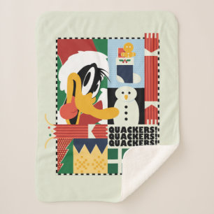 Cobertor Sherpa SOLTEIROS DE Feriado DO DAFFY DUCK™