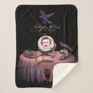COBERTOR SHERPA SOMANDO EDGAR ALLAN POE