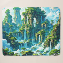 Sonho de Reino de Árvore em Cascata