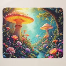 Sonho Encantado de Floresta de Mushroom